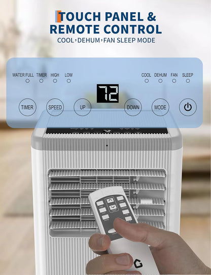 Qeetex 10,000 BTU AC Unit with Heater